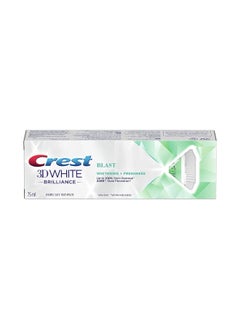 Crest 3D White Brilliance Whitening + Freshness Toothpaste - Blast 75ml  - Image 2