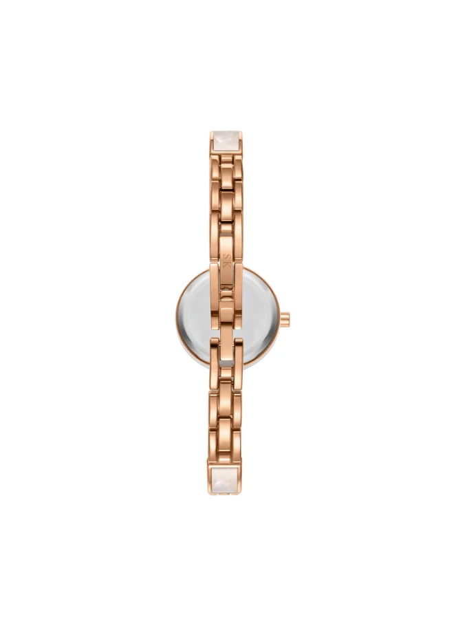 KENNETH SCOTT Women's Alloy and Acetate Plastic Analog Watch K24502-RCWW - 22 mm