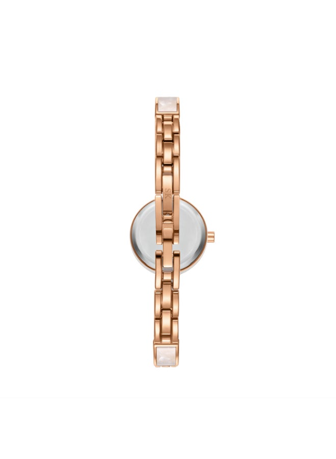 KENNETH SCOTT Women's Alloy and Acetate Plastic Analog Watch K24502-RCWW - 22 mm  - Image 3