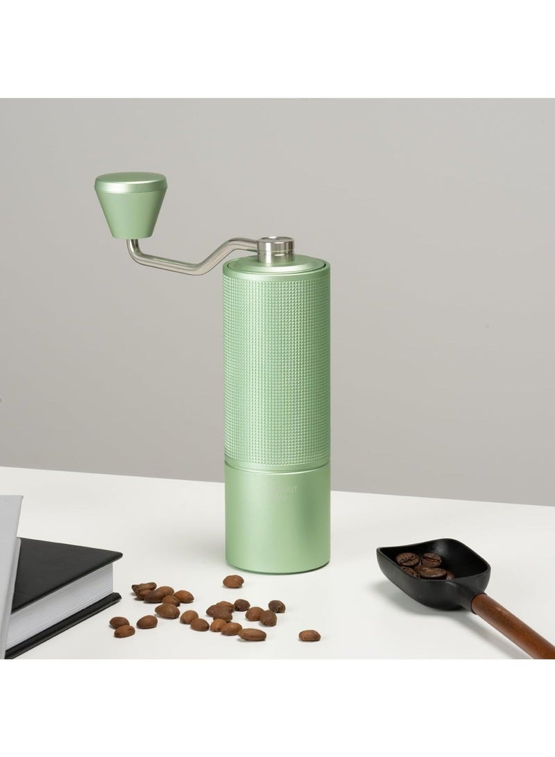 TIMEMORE Chestnut C3 ESP Hand Coffee Grinder, Manual Coffee Hand Grinder Capacity 25g with CNC Stainless Steel Conical Burr, Internal Adjustable Setting, Double Bearing Positioning for Travel, Camping (Green) - Image 5