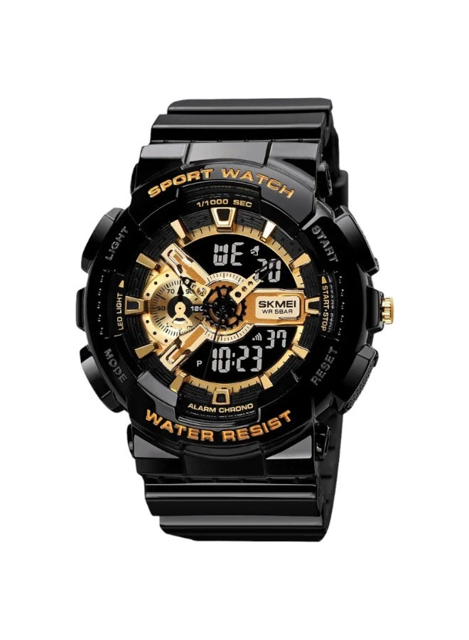 SKMEI 1688 Multi-function Analog Digital sports watch alarm and stop watch full calendar