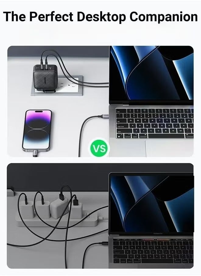 Generic 120W mobile phone fast charging charger Type-c PD+USB suitable for Apple, Huawei, Xiaomi, Samsung multi port charging heads  - Image 3