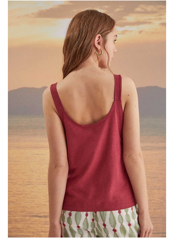 women'secret Cotton strappy top  - Image 4