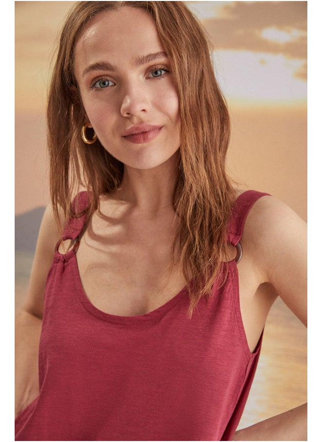 women'secret Cotton strappy top  - Image 3