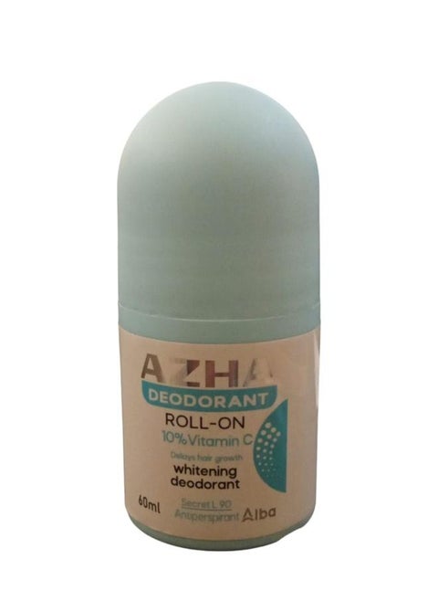 Deodorant Roll-On  Berry Plus 10% Vitamin C Protection 48 Hours Delays Hair Growth Whitening 60ml