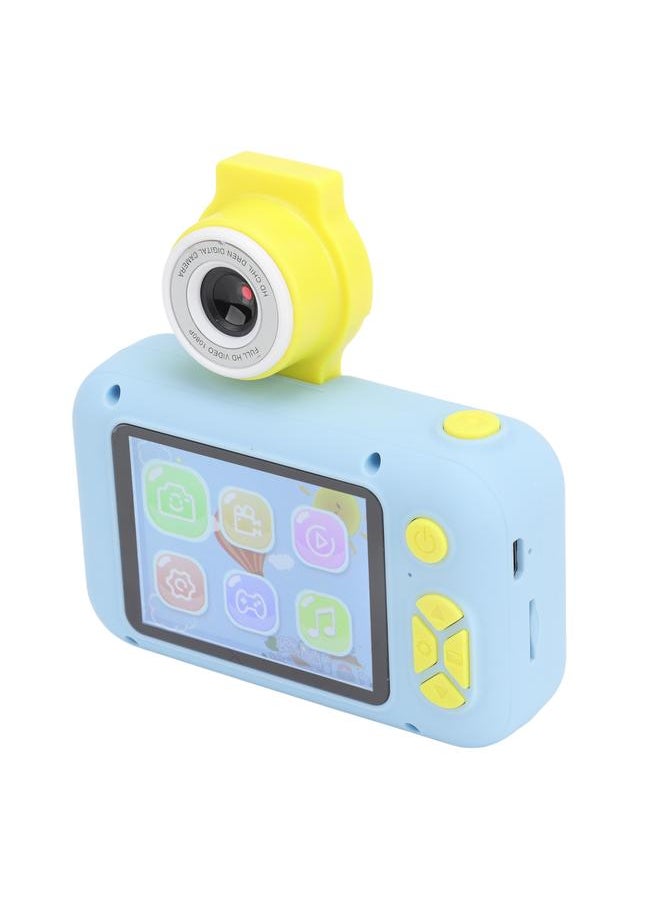 Thoraya Kids Camera Blue High Definition Toddlers Digital Rotating Small SLR Camera Video Selfie Camera Gift for Girls Boys  - Image 5
