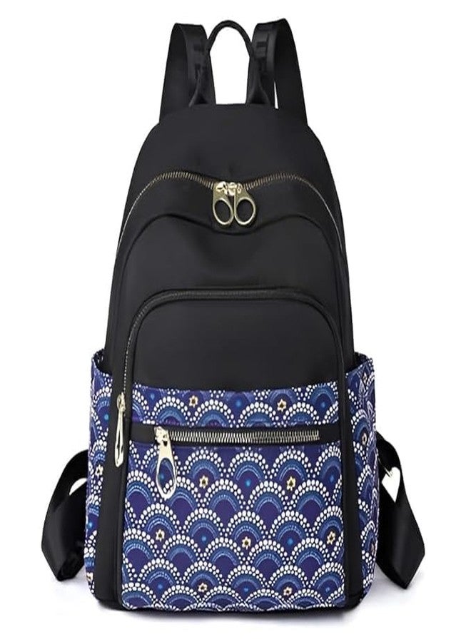 Bag for Women Stylish Ladies Bags Purse and Backpack Purse,European and American Trend Shopping Trip Fashion Girls,Women's,Stylish Ladies Backpack (BLUE)