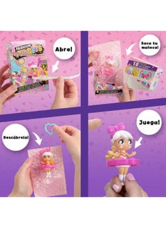 WowWee Fashion Fidgets Sensory Toy Dolls â€“ Push Pop Fidget Toy Includes 1 Mystery Doll â€“ Anxiety and Stress Relief for Kids  - Image 1