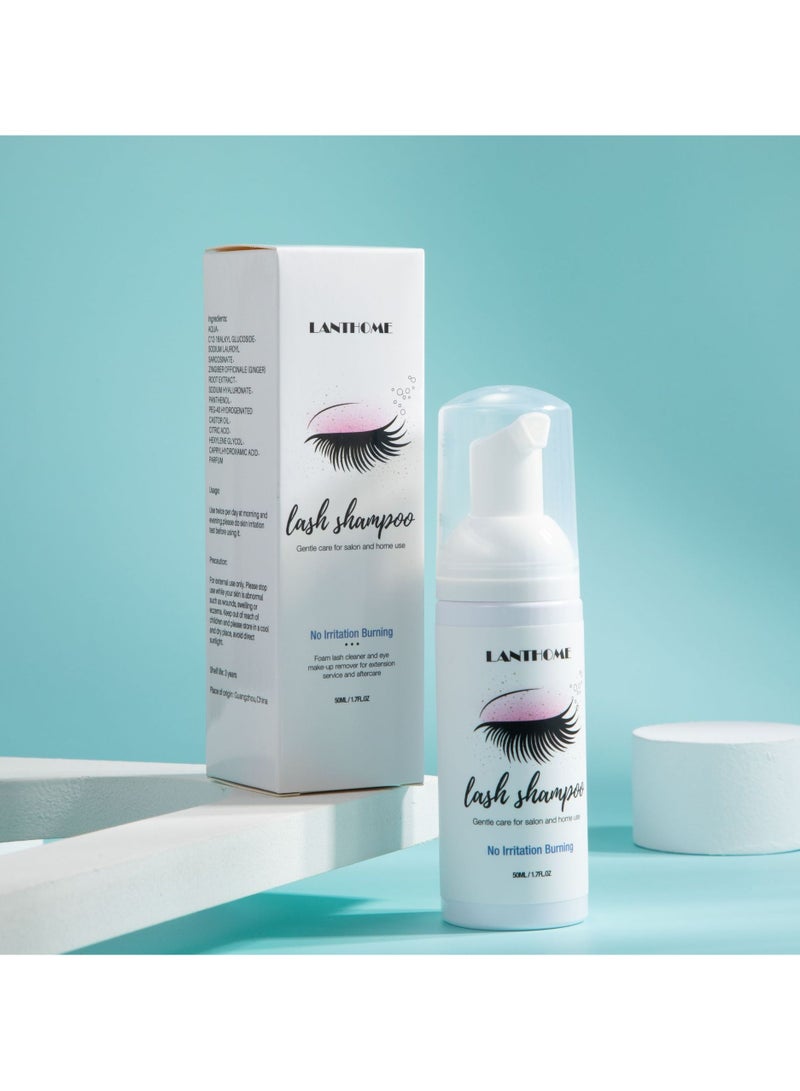 Lanthome Eyelash Shampoo Grafted Eyelash Cleaning Liquid Eyelash Makeup Remover  - Image 2