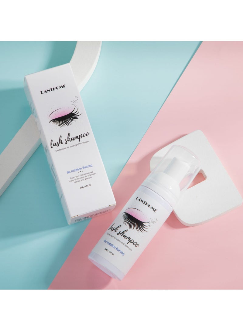 Lanthome Eyelash Shampoo Grafted Eyelash Cleaning Liquid Eyelash Makeup Remover  - Image 3