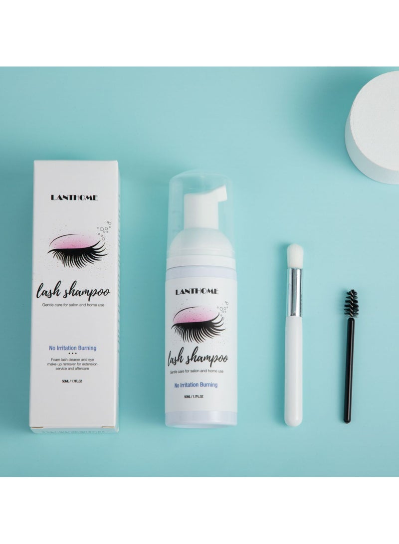 Lanthome Eyelash Shampoo Grafted Eyelash Cleaning Liquid Eyelash Makeup Remover  - Image 5