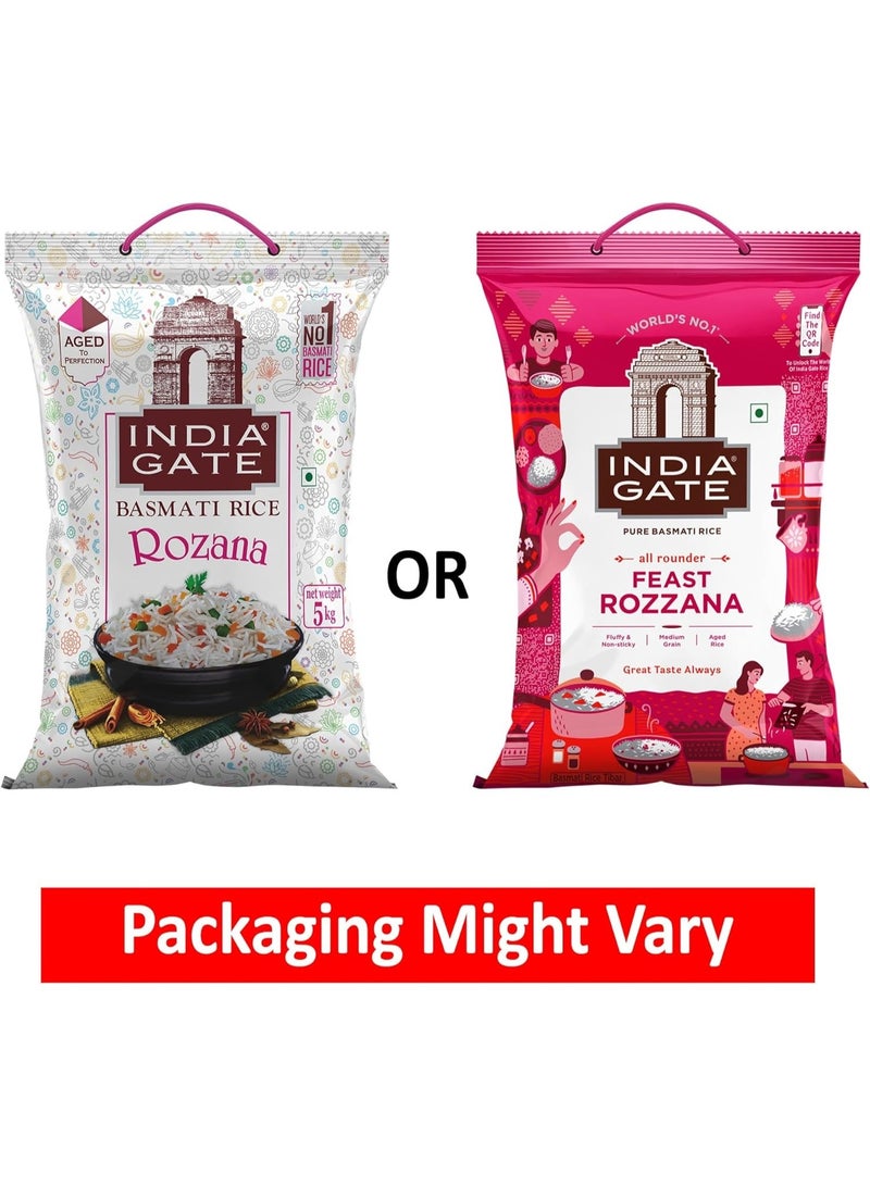 إنديا جايت فيست روزانا أرز بسمتي 5 كيلو - Image 3