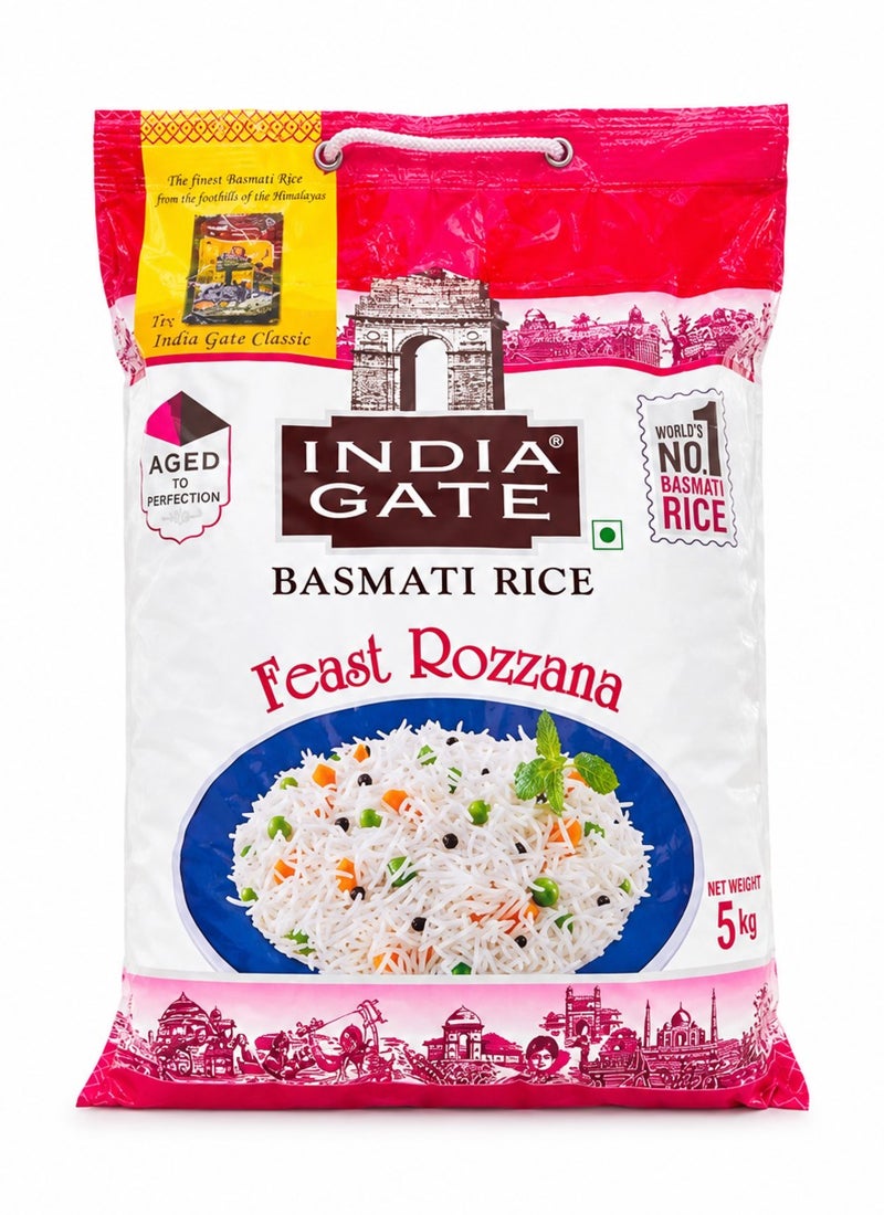 India Gate Feast Rozzana Basmati Rice - Image 1