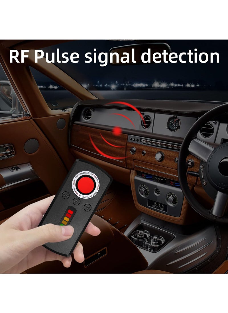 SYOSI - Hidden Camera Detector, Portable Anti Spy Wireless Signal Scanner, Infrared Camera Detector, Listening Device Detector for Home, Office, Travel, Car - Image 1