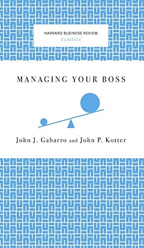 Managing Your Boss 
