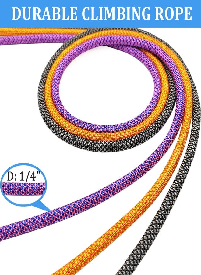 JDIDNEID 8 FT Double Dog Leash, 2 Way Mulitiple Dog Leash Detachable No Tangle with Soft Padded Handle, 1/4" Rope Dual Lead for 2 Dogs Outdoor Walking (Black Grey) - Image 4