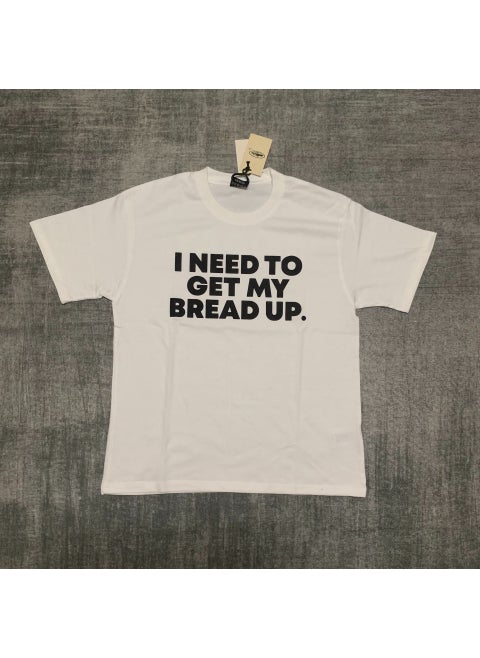 Corteiz Print Streetwear Unisex Tee White