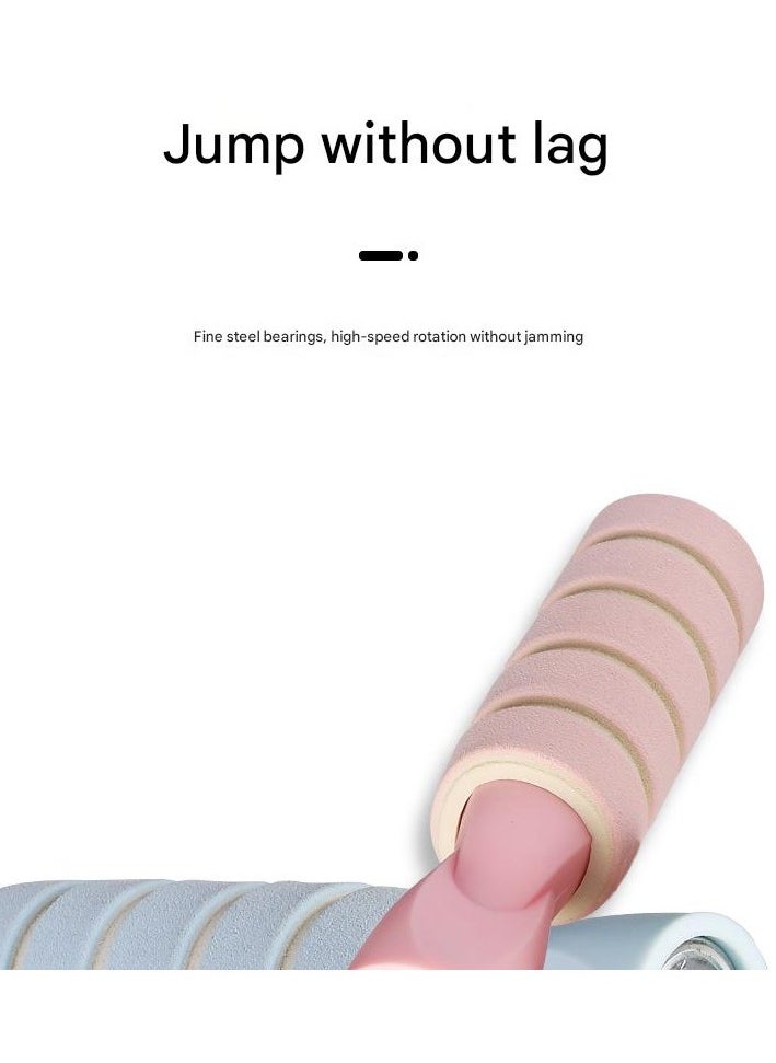 Generic Sponge Bearing Handle Cordless Skipping Rope Is Suitable For Primary And Secondary School Students To Learn Without Lagging Tripping Or Occupying Space  - Image 2