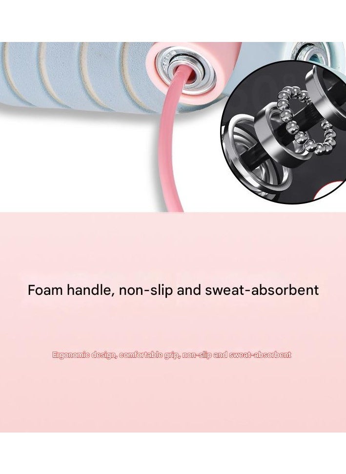 Generic Sponge Bearing Handle Cordless Skipping Rope Is Suitable For Primary And Secondary School Students To Learn Without Lagging Tripping Or Occupying Space  - Image 3