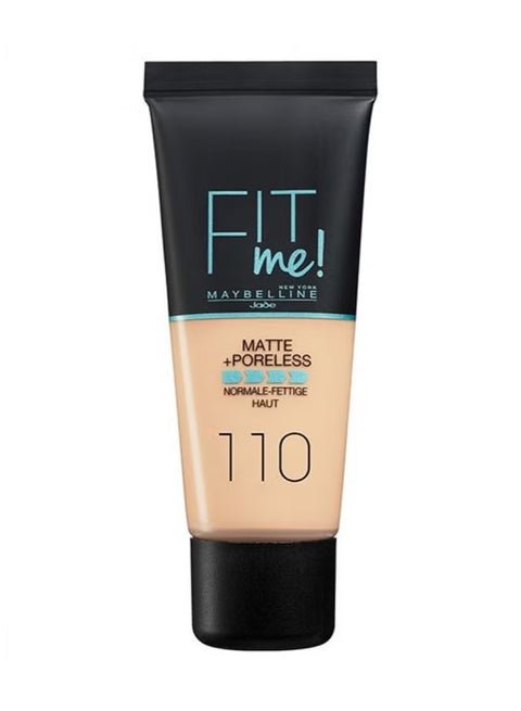 Maybelline New York Fit Me Matte + Poreless – 110 Porcelain