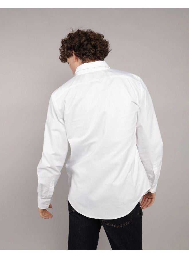 American Eagle - AE Slim Fit Everyday Oxford Button-Up Shirt - Image 1
