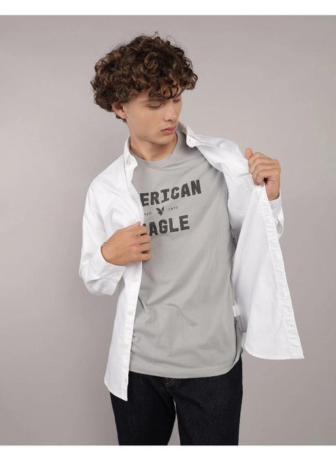 AE Slim Fit Everyday Oxford Button-Up Shirt