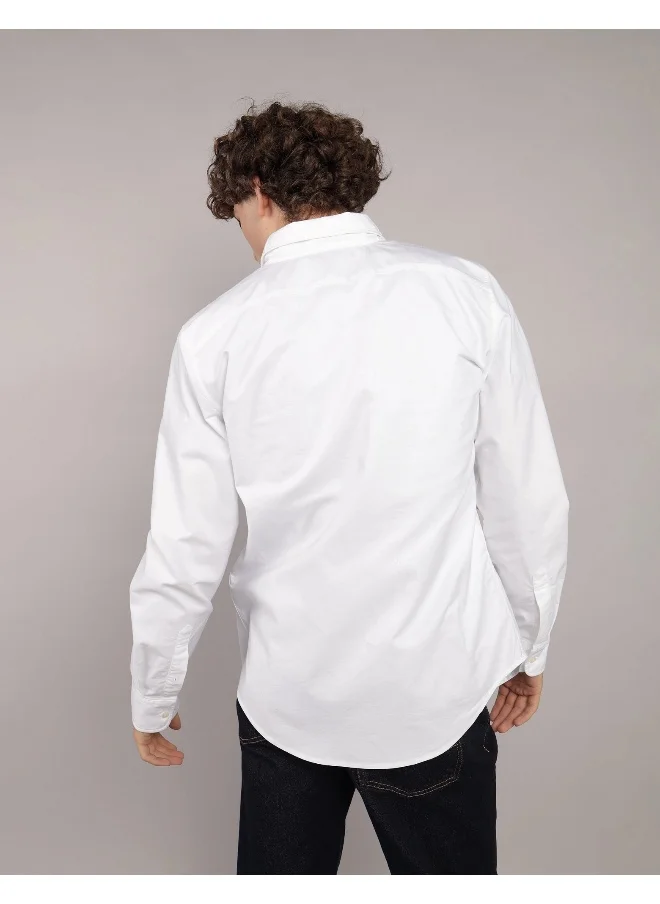 امريكان ايجل AE Slim Fit Everyday Oxford Button-Up Shirt