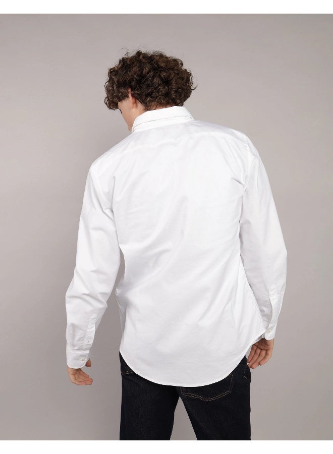 American Eagle AE Slim Fit Everyday Oxford Button-Up Shirt  - Image 2