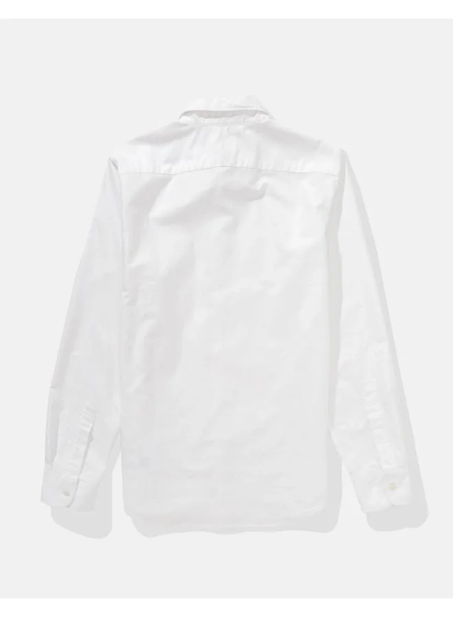 امريكان ايجل AE Slim Fit Everyday Oxford Button-Up Shirt