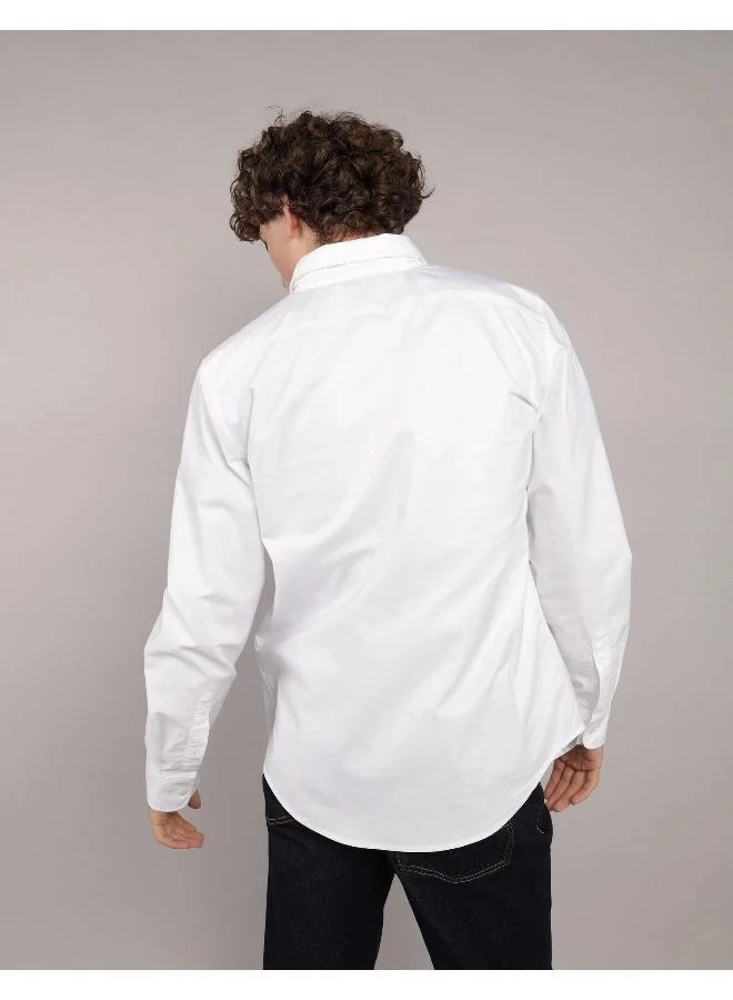 American Eagle AE Slim Fit Everyday Oxford Button-Up Shirt