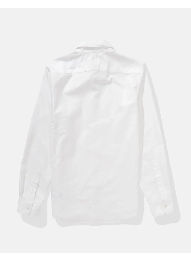 امريكان ايجل قميص أكسفورد بأزرار بقصة ضيقة للاستخدام اليومي