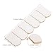 ifundom 24pcs Dollhouse Tiles Dollhouse Roof Tiles Model Unfinish Wooden Miniature Roof Decoration Mini Fish Scale Cedar Shingles Bricks for Doll House - Image 4