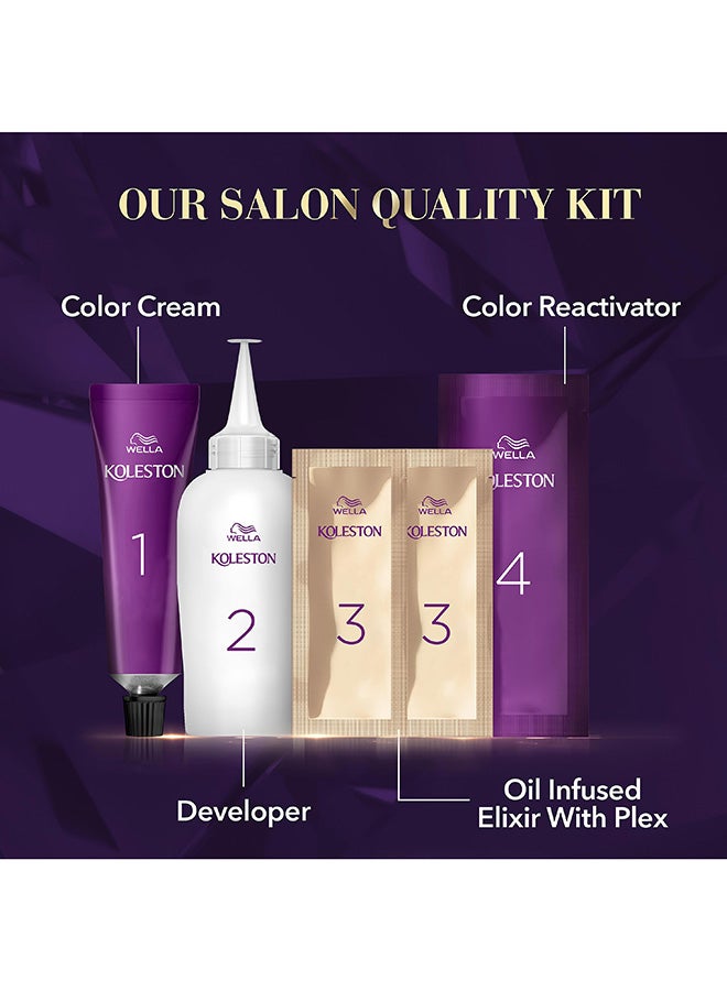 WELLA Koleston Supreme Hair Color 9/1 Special Light Ash Blonde - Image 4