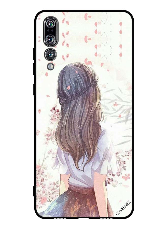 Covernex Protective Case Cover For Huawei P20 Pro Cute Girl In Deep Thinking - Image 1
