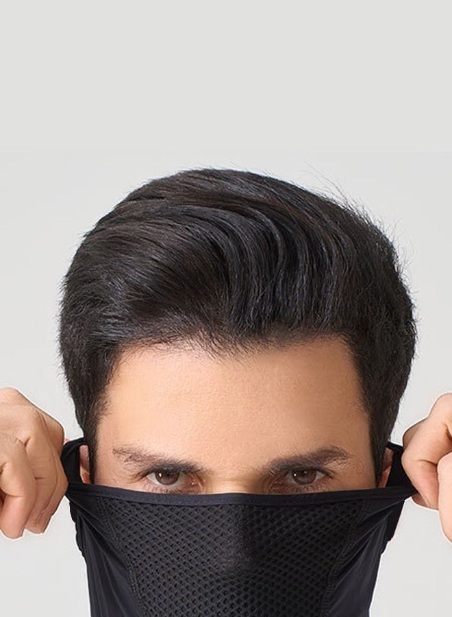 غطاء للوجه، واقٍ للرقبة، قناع للوجه للحماية من الأشعة فوق البنفسجية، وشاح للوجه للرياضات الخارجية، قناع للحماية من الشمس لركوب الدراجات النارية والهوائية، وشاح للرأس للوجه من الرياح والغبار (وشاح للوجه). - Image 5