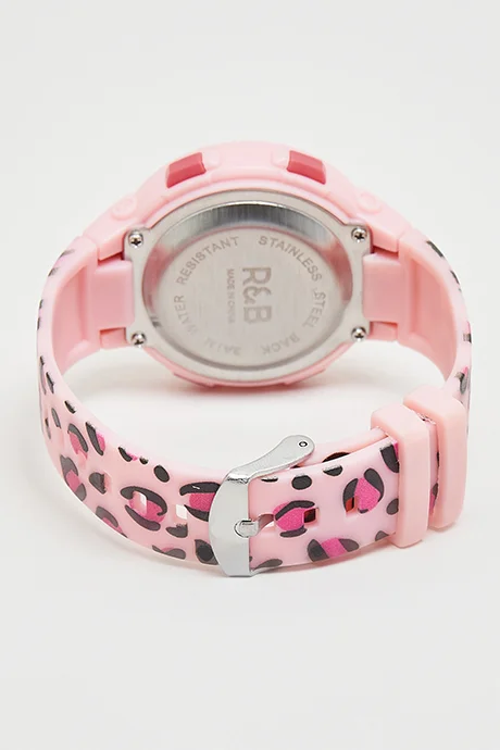 أر أند بي Printed Digital Watch