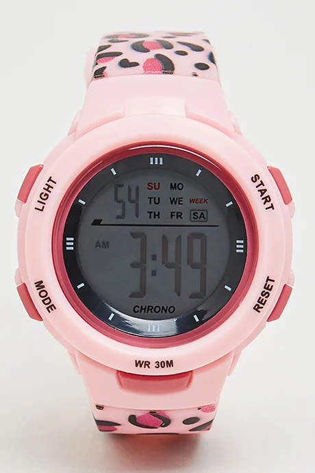 أر أند بي Printed Digital Watch