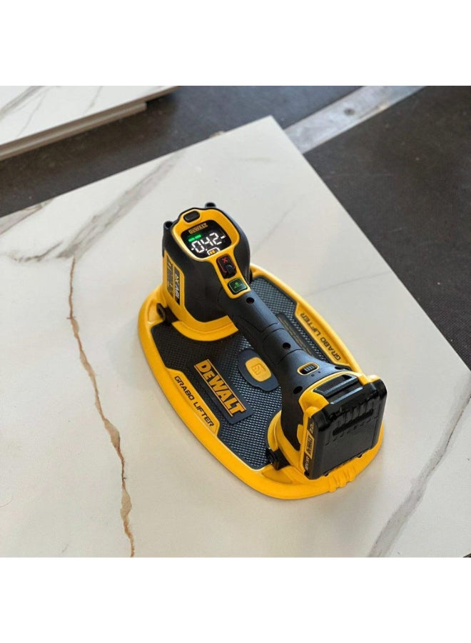 DEWALT Grabo Suction Lifter Replacement Seal Yellow and Black 3 x 19.5 x 31 cm DZE591-XJ - Image 5