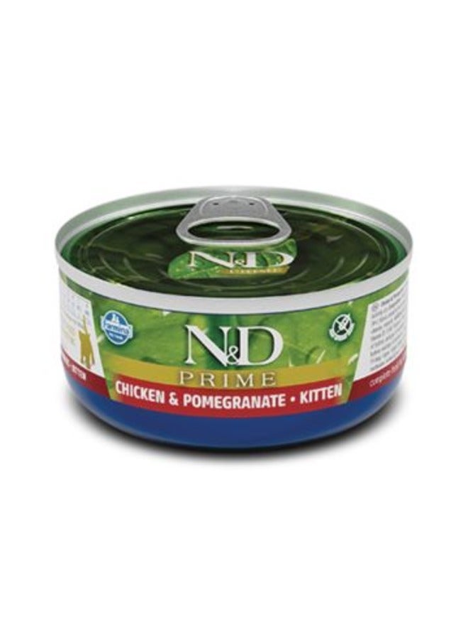 N&D Cat Prime Chicken & Pomegranate Kitten 70g