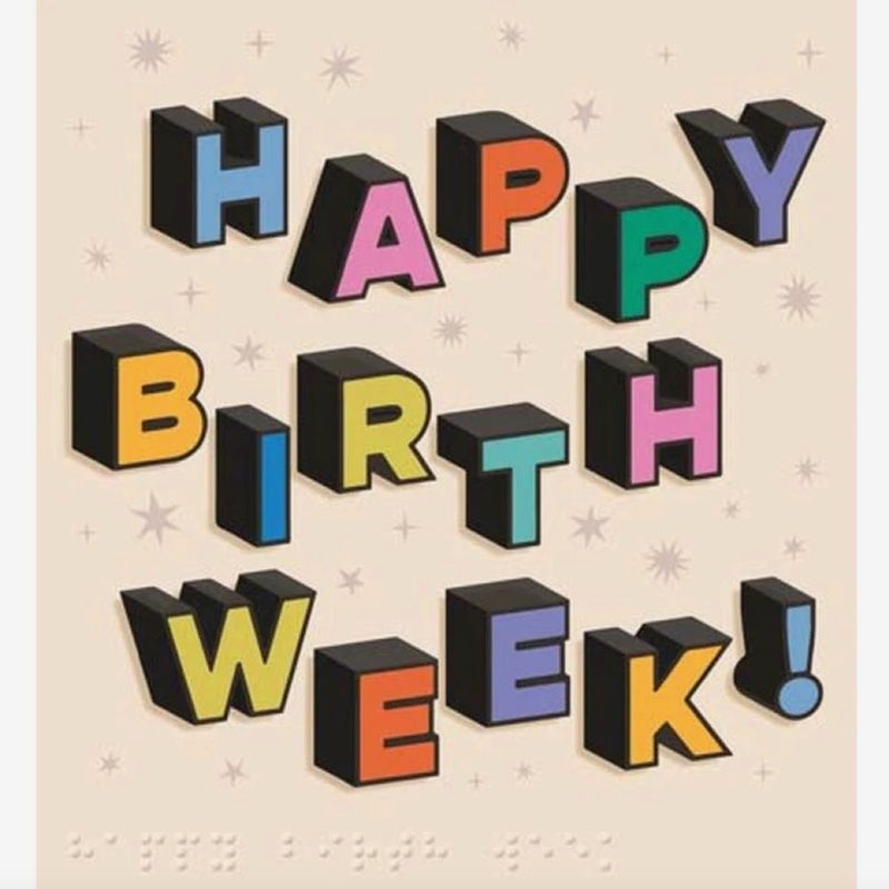 Pigment بطاقة تهنئة عيد ميلاد سعيد من بيغمنت ستوديو بلوم