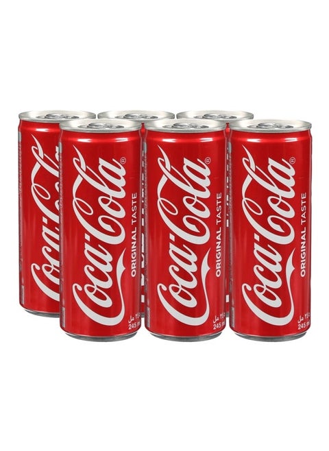 Soft Drink Can, Pack Of 6, 245ml