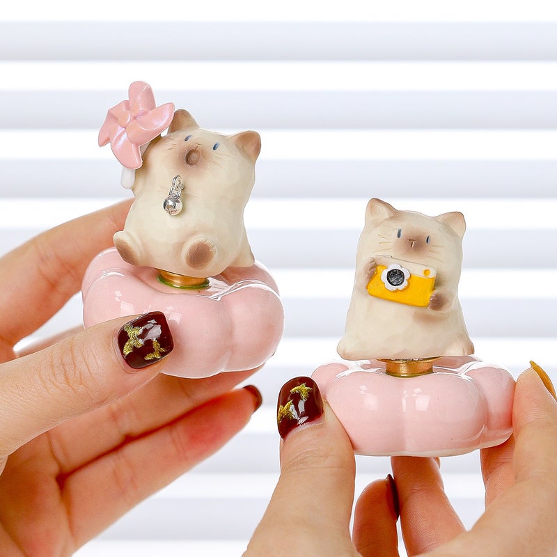 Ruijie Resin Collectible Cat Figurine Blind Box - Image 2