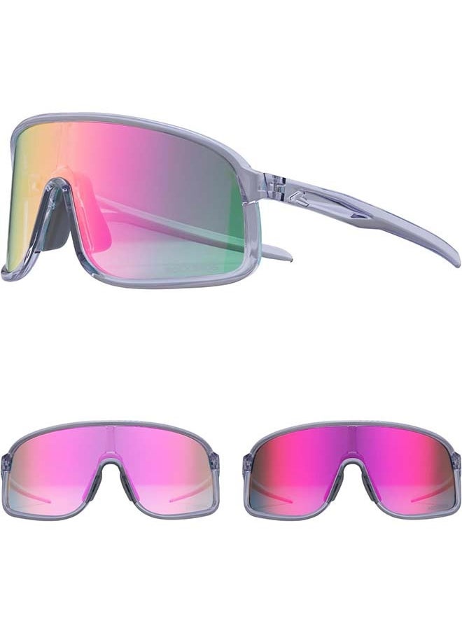 Rockbros ROCKBROS Photochromic Sunglasses for Men Women Cycling Glasses UV Protection Sports Sunglasses  - Image 1