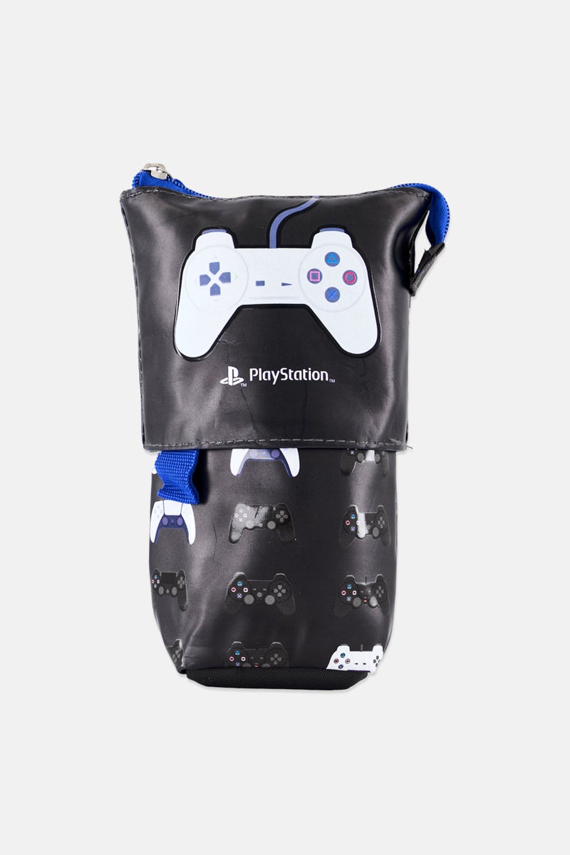PlayStation حقيبة مطبوعة للأطفال الأولاد، سوداء - Image 3