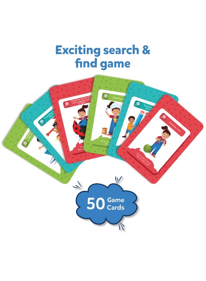 Skillmatics Found It Home Edition, Scavenger Hunt for Ages 4, 5, 6, 7, Educational Card Game, Gifts for Kids, Boys, Girls and Families, Perfect for Home, School, Playdates & Party Games - Image 2