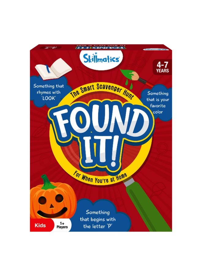 Skillmatics Found It Home Edition, Scavenger Hunt for Ages 4, 5, 6, 7, Educational Card Game, Gifts for Kids, Boys, Girls and Families, Perfect for Home, School, Playdates & Party Games - Image 1