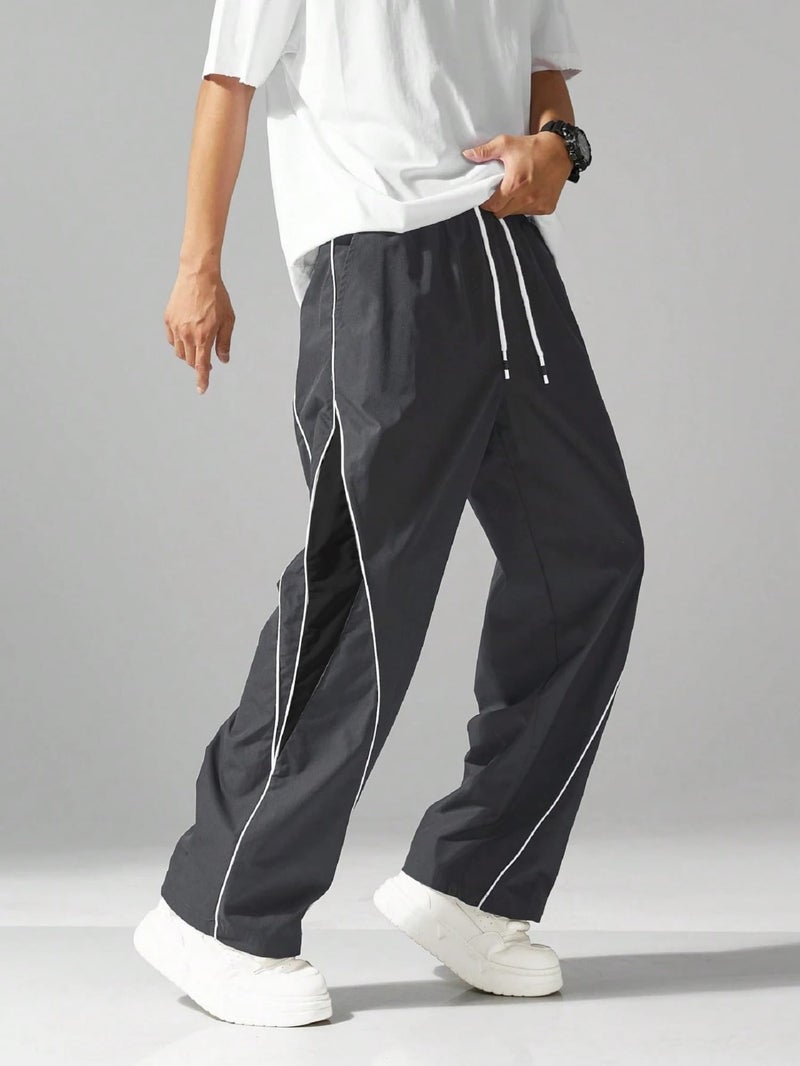 Lymio Track Pant for Men || Regular Fit Jogger Track Pant (TP-79-Dark-Grey-M) - Image 3