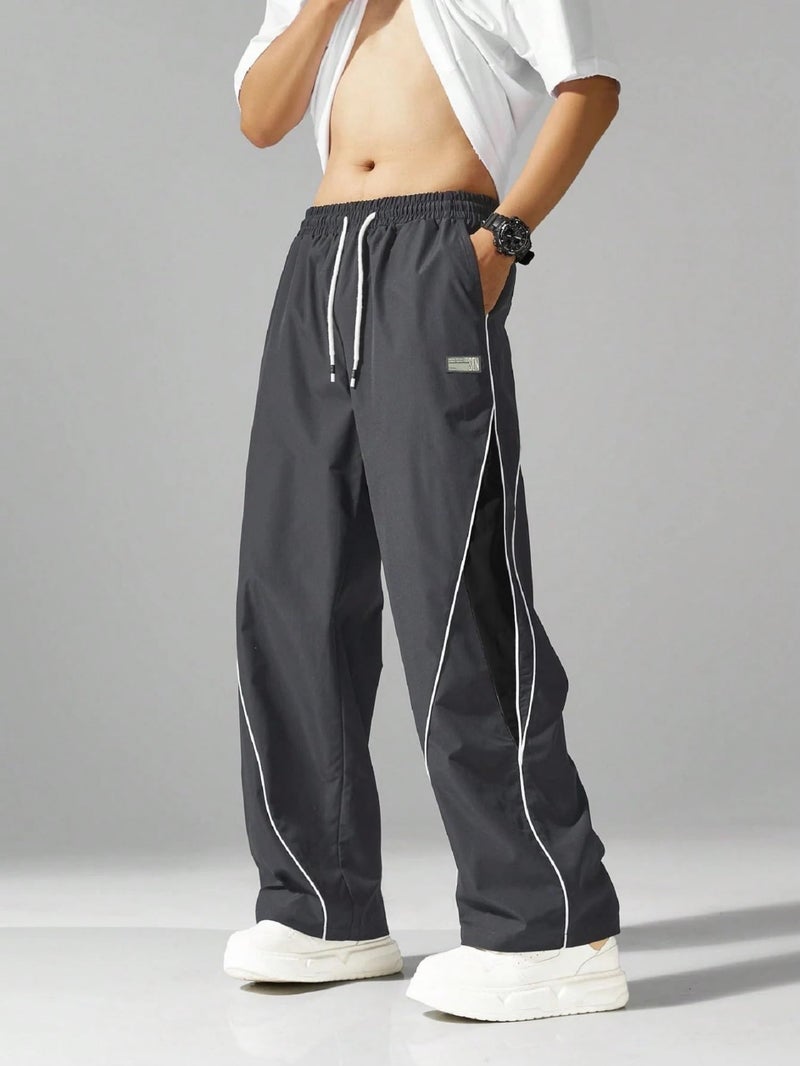 Lymio Track Pant for Men || Regular Fit Jogger Track Pant (TP-79-Dark-Grey-M) - Image 2