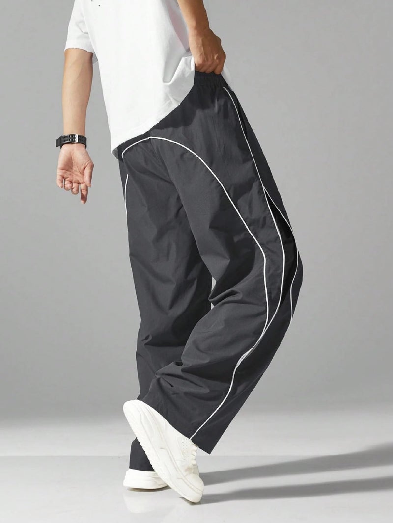 Lymio Track Pant for Men || Regular Fit Jogger Track Pant (TP-79-Dark-Grey-M) - Image 5