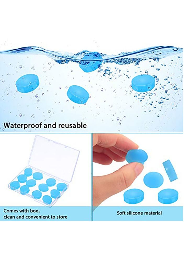 Y&D 36 Pairs Gel Ear Plugs Reusable Silicone Earplugs Waterproof Moldable Swimming Noise Cancelling for Adults Sleeping Snoring Studying - Image 3